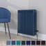 CT4-C-600-BLUE-TH - Classic Blue 4 Column Radiator H600mm x W622mm CT4-C-600-BLUE-TH - Classic Blue 4 Column Radiator H600mm x W622mm